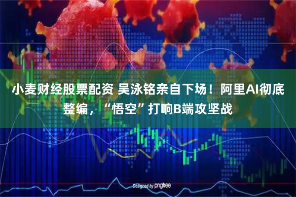 小麦财经股票配资 吴泳铭亲自下场！阿里AI彻底整编，“悟空”打响B端攻坚战